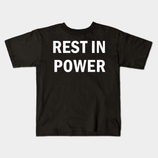 Rest in power Kids T-Shirt